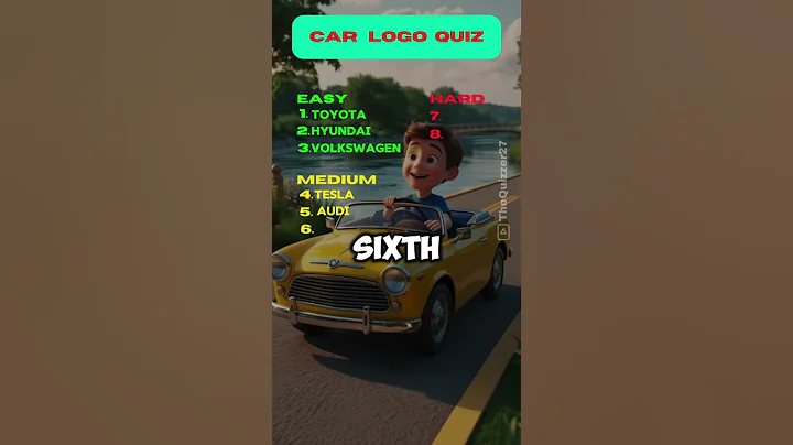 Can you name these Car logos? #quiz #car #cars #logos #trivia