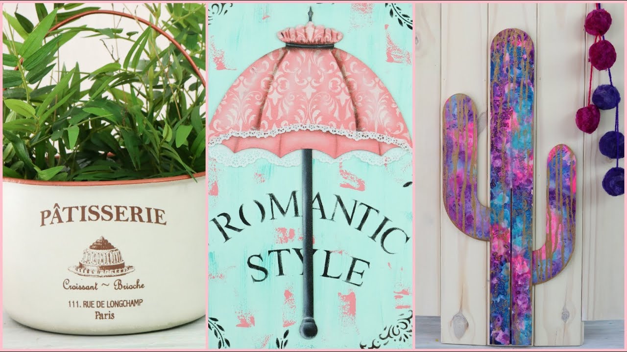 ManosalaObraTv 2018 Programa 31 - Cuadro Vintage - Efecto Batik sobre Madera - Calcos de Porcelana