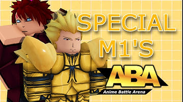 EVERY M1 TYPE IN ABA | Anime Battle Arena