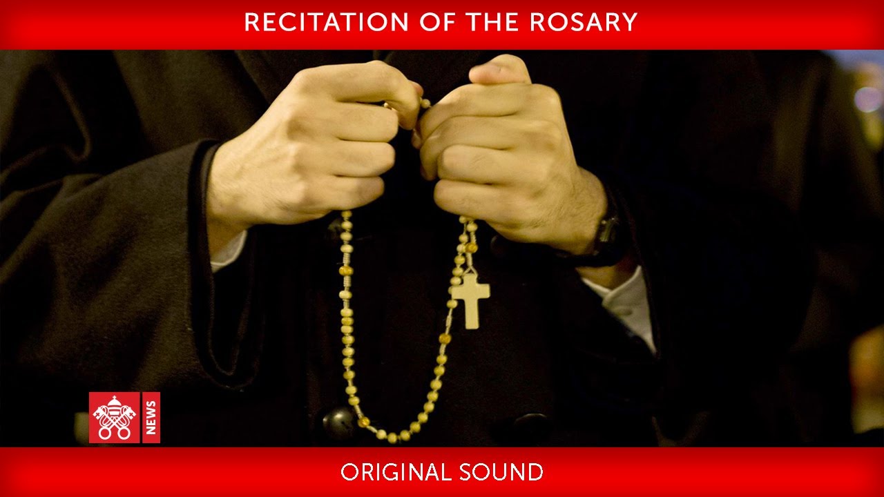 From St Peter's Basilica, Angelus prayer and Holy Rosary 2020.03.27