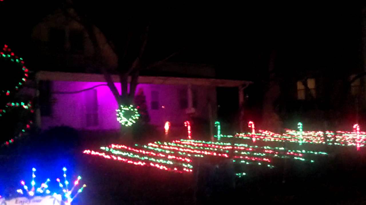 Christmas Lights in Mt Pleasant IA YouTube