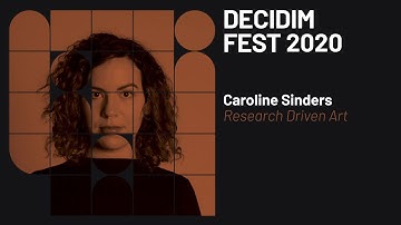 #DecidimFest20: Caroline Sinders