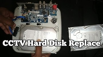 CCTV Hard Disk Replacement | How to Install Hard disk in DVR | Upgrade Add or Replace Bad Hard Drive