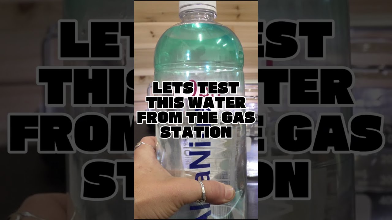 Is High Alkaline Gas Station Water A Waste Of Money? Let's Test it.