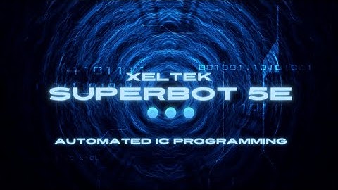 Xeltek SuperBOT 5E: 16 Socket Automated IC Programmer
