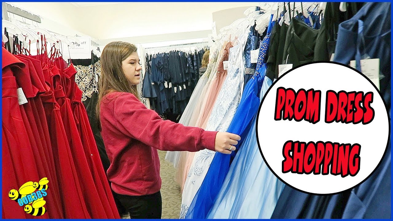PROM DRESS SHOPPING! YouTube