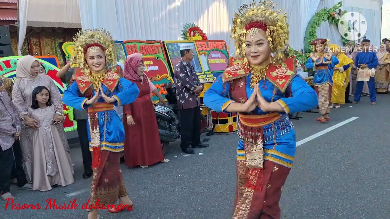 Tari Pasambahan Galombang Pariaman #kesenianminang #taridaerah