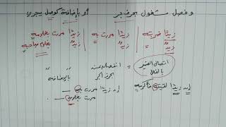 شرح ألفية ابن مالك 107 تتمة الاشتغال