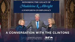 Albright Symposium — A Conversation with the Clintons (Full Length)