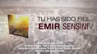 Emir Sensini - Tu has sido fiel [Video Lyric]  - HD chords