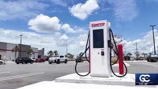 New EV chargers popping up at Costco in North Port