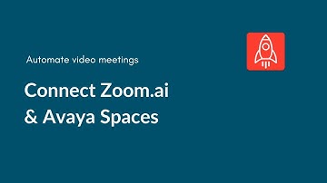 How to Connect Avaya Spaces to Zoom.ai