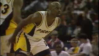 1994 Charlotte Hornets vs Indiana Pacers: Scott Burrell Leads Charlotte in 93-91 Road Loss