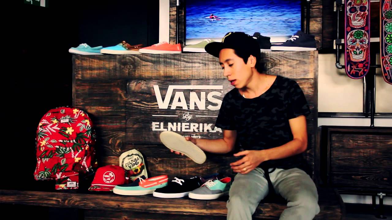 VANS SURF SIDERS COLLECTION X VANS BY ELNIERIKA / REVIEW - YouTube