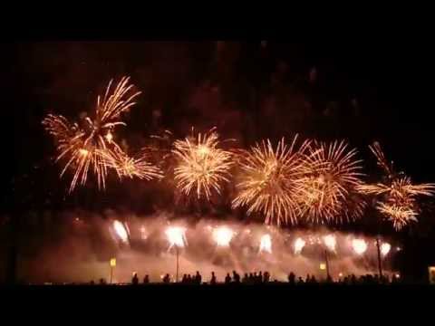 [4K] 2014  大曲の花火 大会提供花火「ボレロ」 Fireworks in Omagari "Bolero"