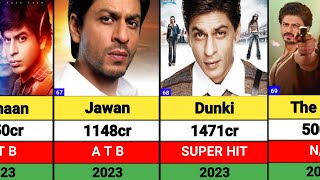 Shahrukh Khan All Movies List || srk hits and flops movies list || Jawan || Dunki
