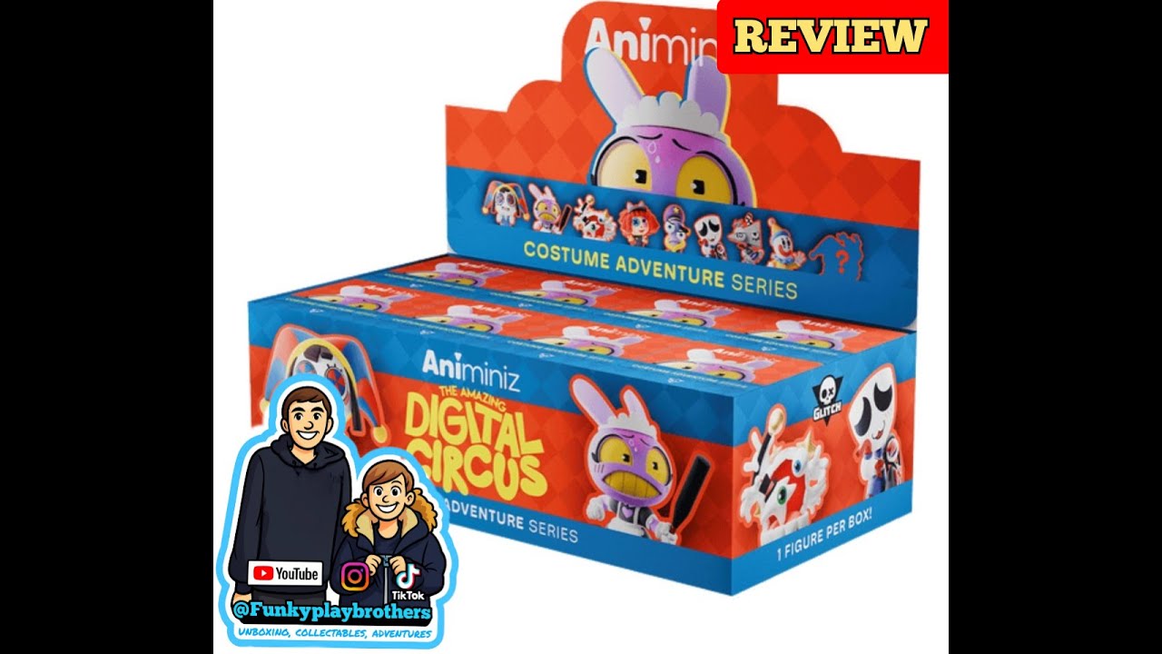 AMAZING DIGITAL CIRCUS COSTUME ADVENTURE ANIMINZ MYSTERY FIGURE