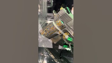 Custom engraved colt 1911 #viralvideo #gunshorts #knifecommunity #leathercompany #edc #colts