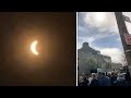 Solar eclipse live from brooklyn ny