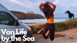 Cornwall Coastal Adventure🌊 (Van Camping and Greyhound Fun on the Lizard)