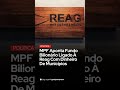 MPF Aponta Fundo Bilionário Ligado À Reag Com Dinheiro De Municípios