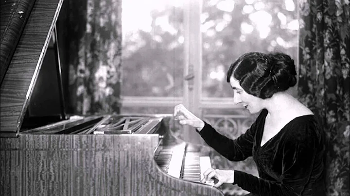 Wanda Landowska plays Couperin  Les Barricades Mis...