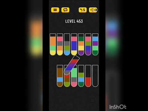 Water sort puzzle level 453