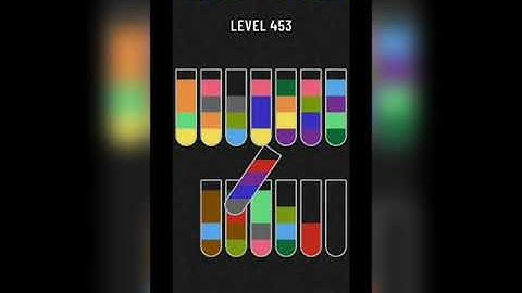 Water sort puzzle level 453