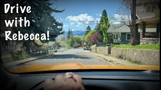 Spring Time Drive with Rebecca! (Soft Spoken version) Ride in a Ford Bronco around a mountain town. screenshot 5