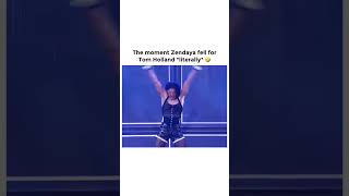 Zendaya's Reaction To Tom Holland's Lip Sync Battle Performance