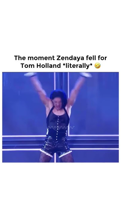 Zendaya's Reaction To Tom Holland's Lip Sync Battle Performance - YouTube