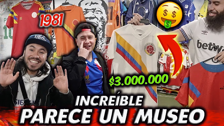 LA TIENDA CON LAS CAMISETAS DE FÚTBOL MÁS ANTIGUAS DE COLOMBIA