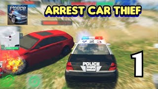 Police Sim 2022 (By OVILEX Software) Arrest Car Thief Gameplay Walkthrough (Android, iOS) - Part 1 screenshot 1