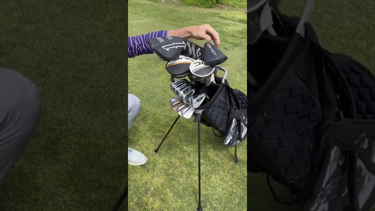 ⁣How to Properly Setup Your Clubs In Your Golf Bag! #shorts #golf