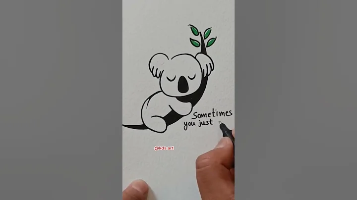 sometimes you just have to rest 🐼 #kdsart #art #draw #drawing #shorts