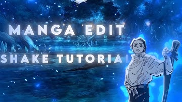 Manga Edit Shake Tutorial After Effects