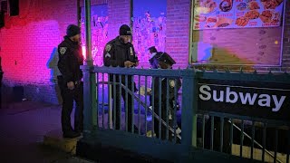 Stabbing at 125th Station Harlem NYC