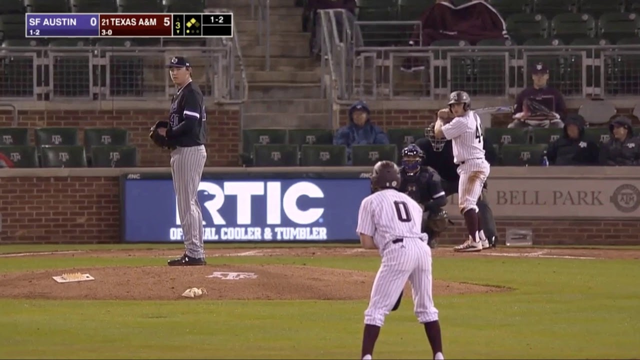 Baseball Highlights TAMU 13, SFA 4 YouTube