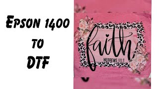 Watch me convert my Epson 1400 to DTF