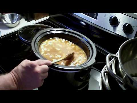Slow Cooker - Brisket Pinto Beans - My Way - Part 1