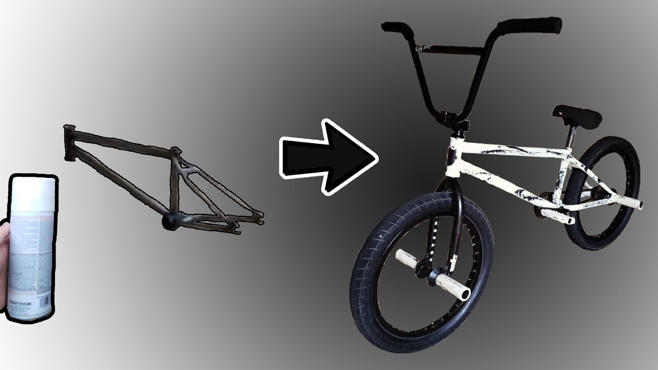 PAINTING & BUILDING A CUSTOM BMX BIKE *TIMELAPSE* YouTube