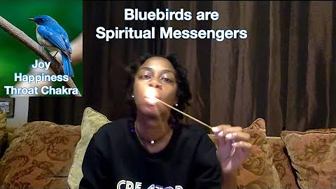 What does a bluebird mean in the Bible?