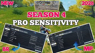 Best PRO Sensitivity Settings in CODM! (Season 4) | codm br settings | call of duty mobile | codm br