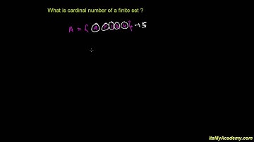 What is cardinal number of a finite sets- set theory 11