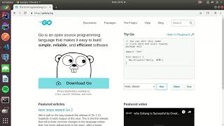 Pemrograman Web dengan Go -  1  Intro