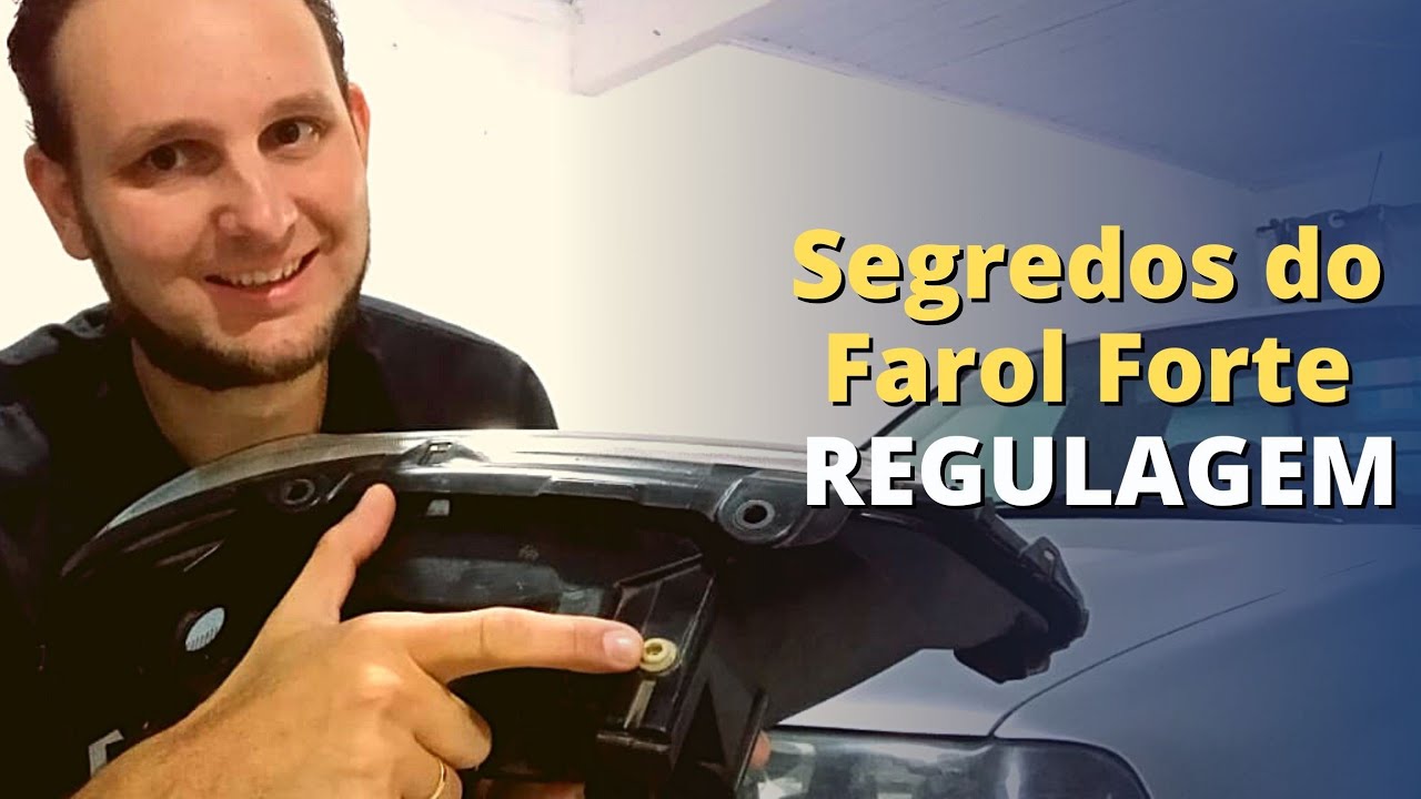 Regulagem de Farol, farol forte - Fácil e Barato