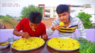 Massive Lemon Rice Eating Challenge | Extreme Lemon Rice Challenge | Fried Rice Eating Challenge