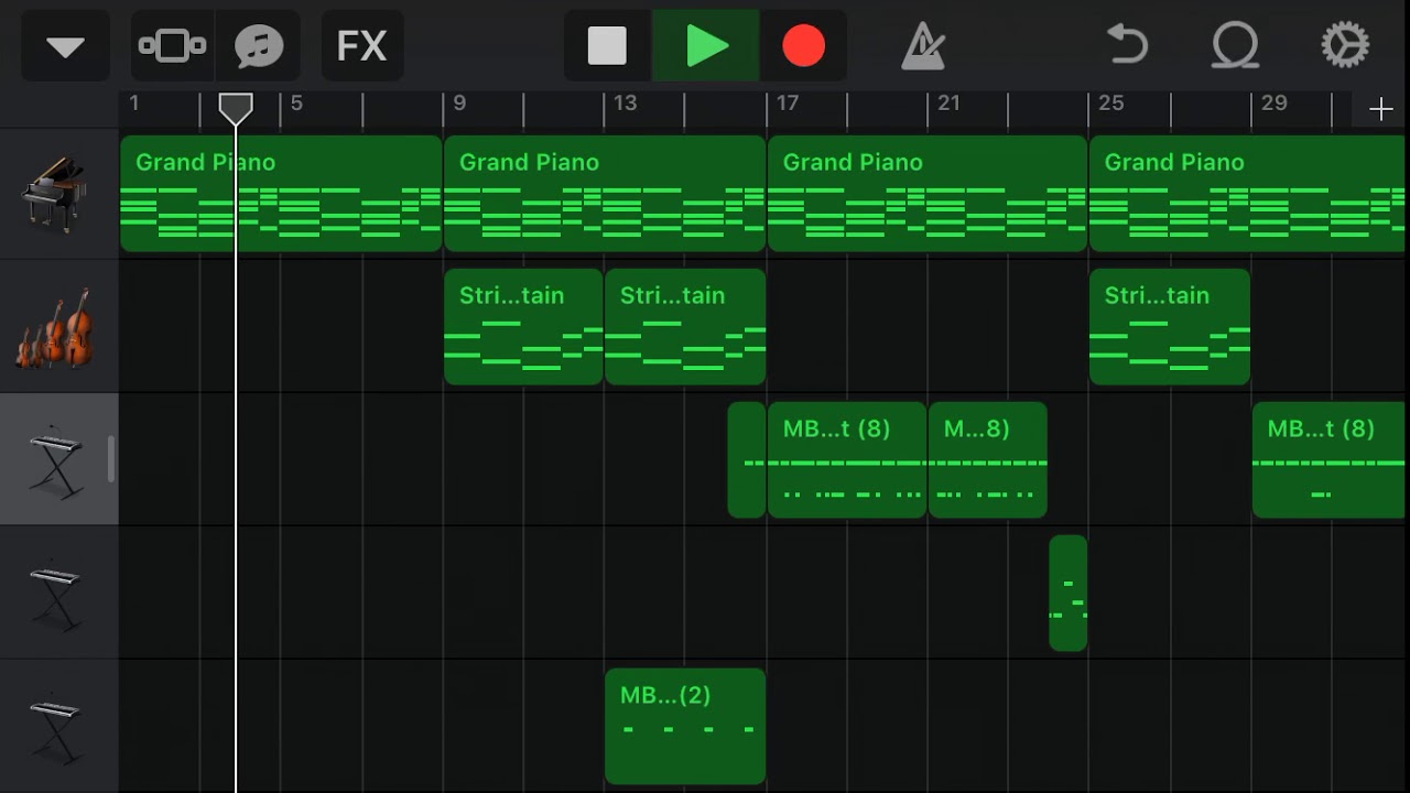 rap beat garageband