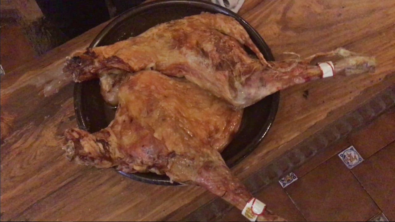 Comida viajera en Asador El Cordero, Aranda de Duero (Burgos) qué gran placer