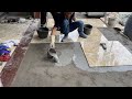 Techniques Construction Installation 80 x 80 Cm Of Porch Ceramic Tiles